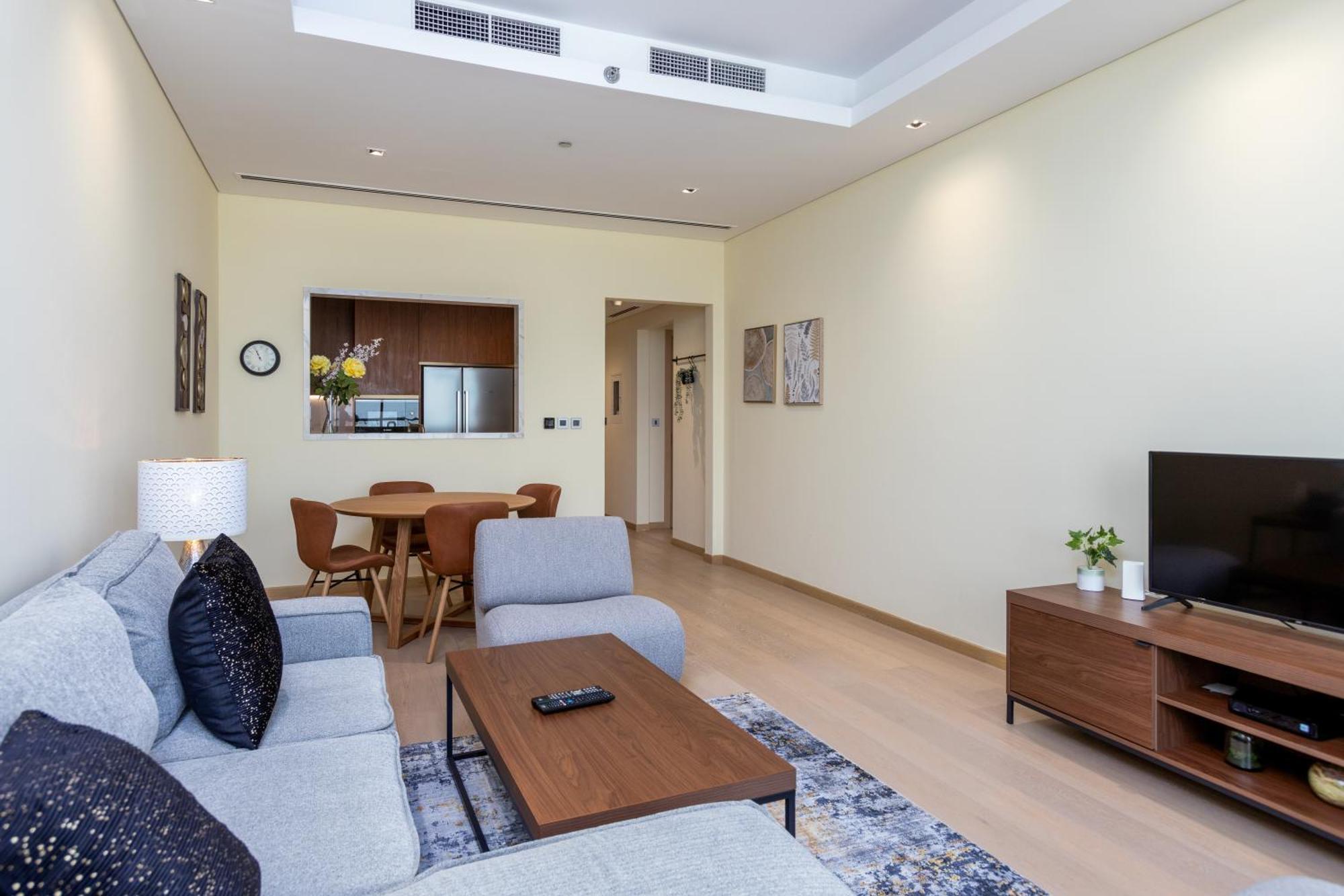 Modern 1Br Apartment, High Floor, Near Dubai Mall Екстериор снимка