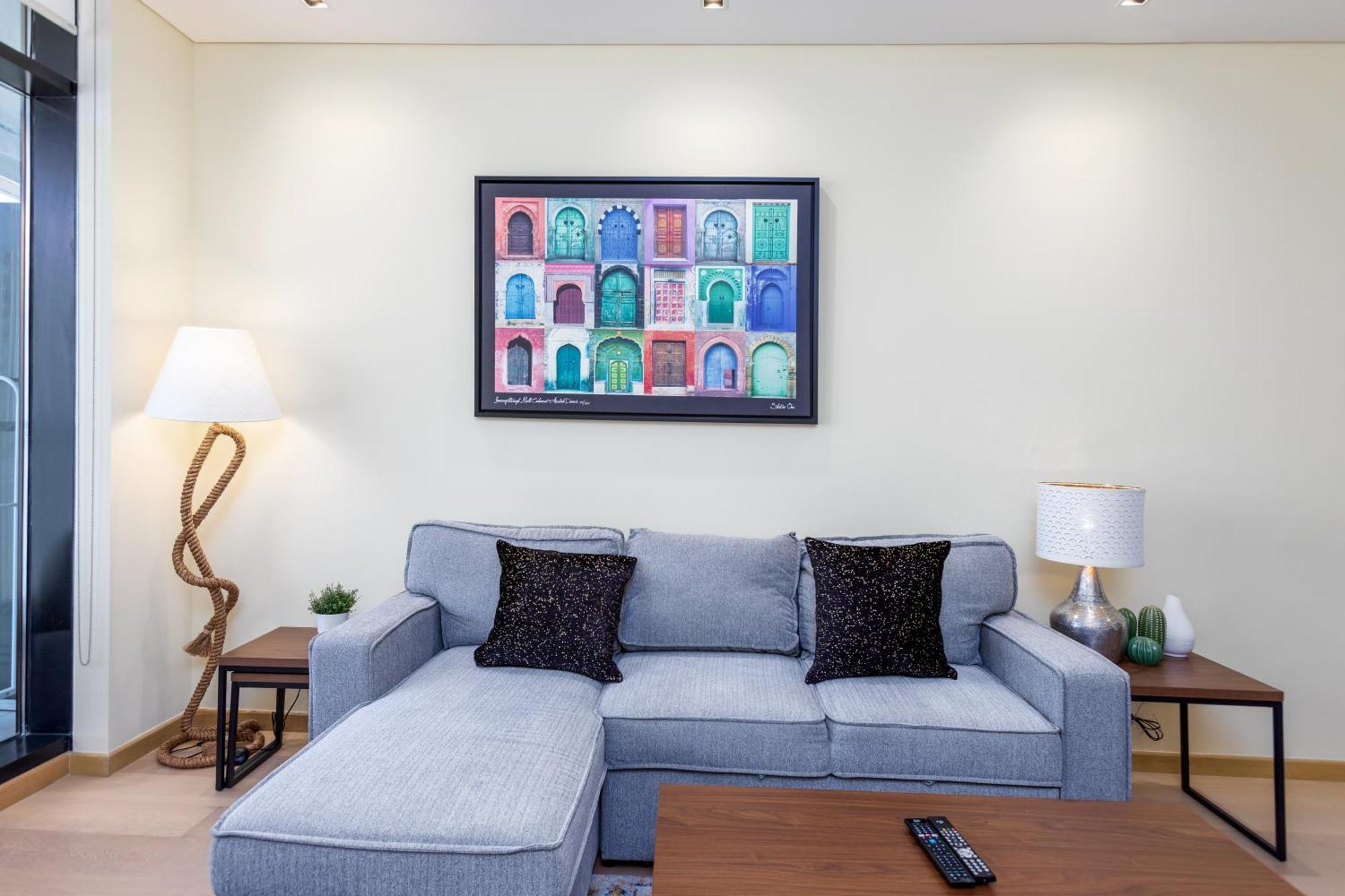 Modern 1Br Apartment, High Floor, Near Dubai Mall Екстериор снимка
